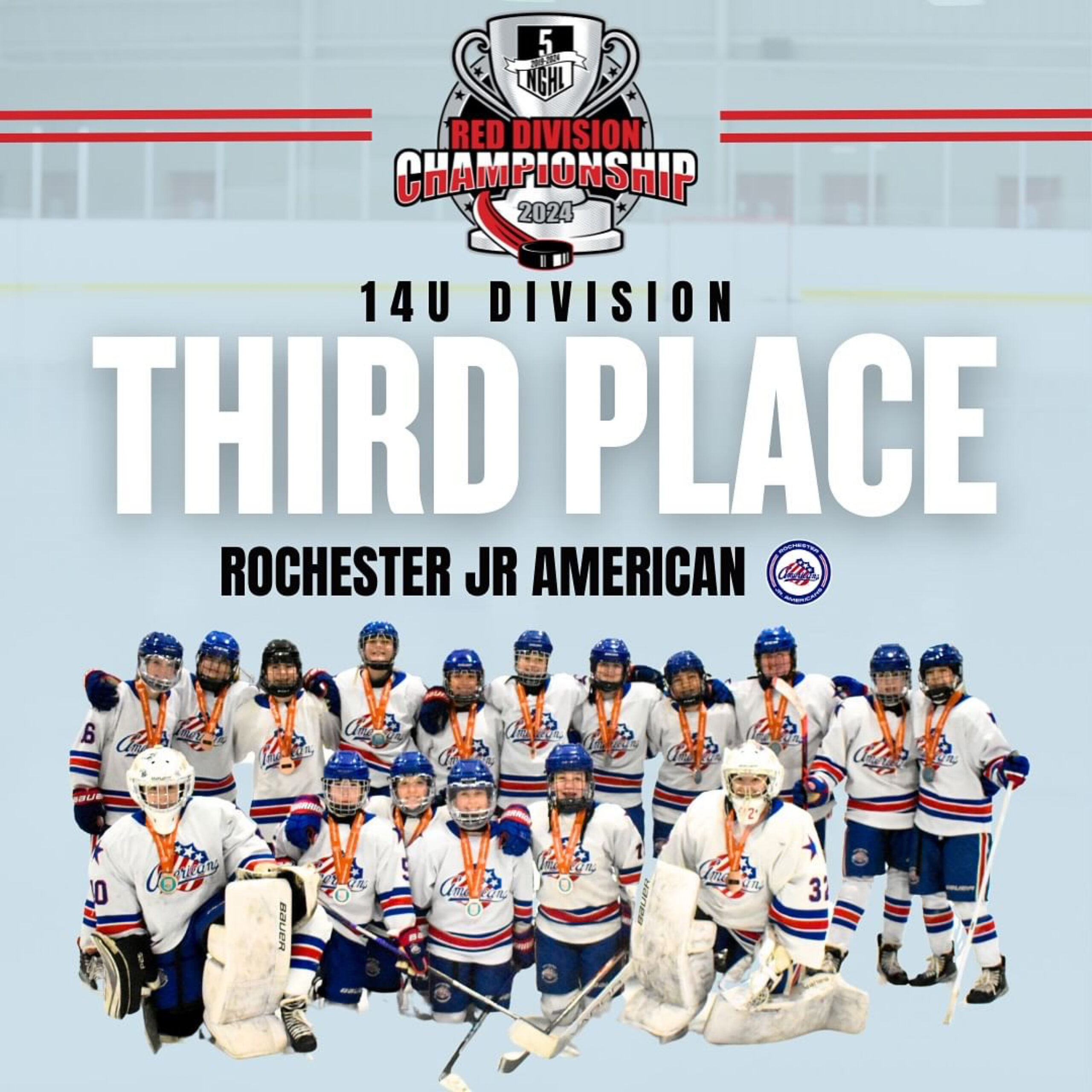 Rochester 14U 3rd Place